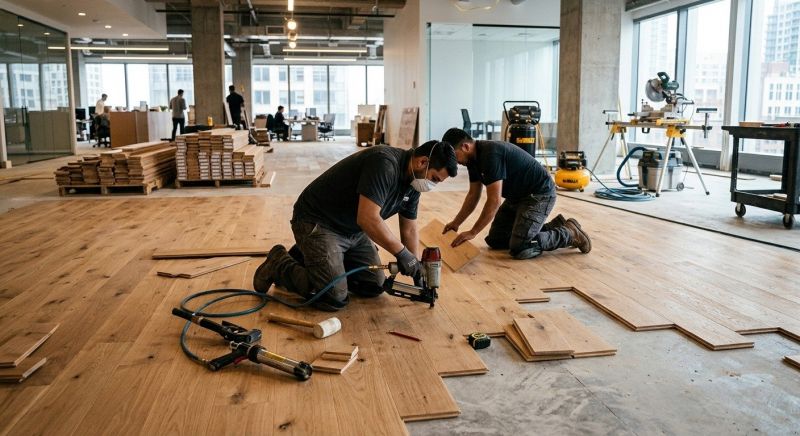 Commercial Hardwood Service in Northborough, MA