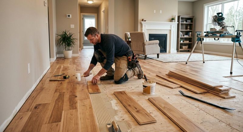 Engineered Wood Installation in Westborough, MA
