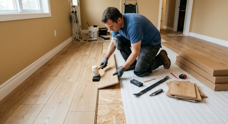 Laminate Floor Installation in Westborough, MA