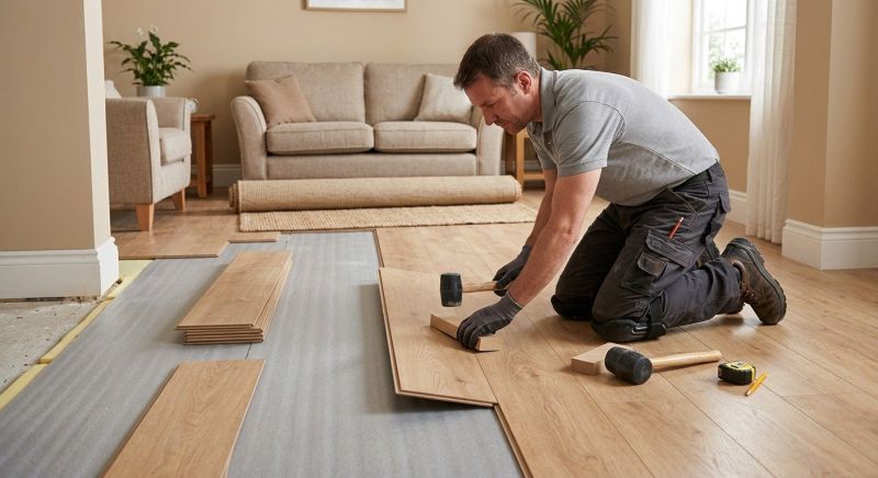 Laminate Floor Installation in Watertown, MA