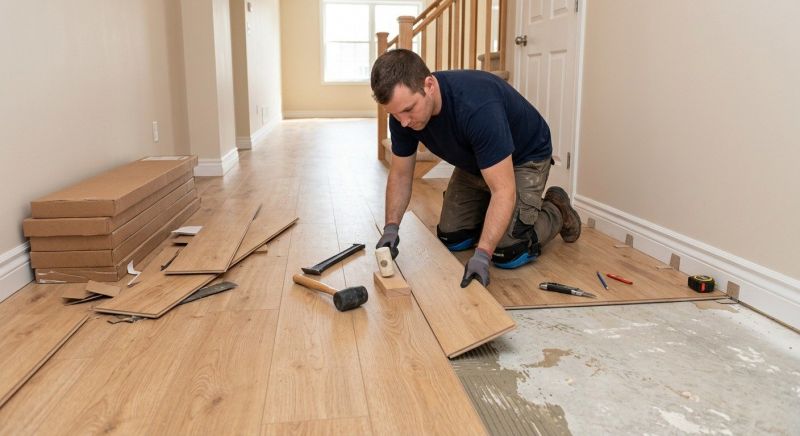 Laminate Floor Replacement in Chestnut Hill, MA