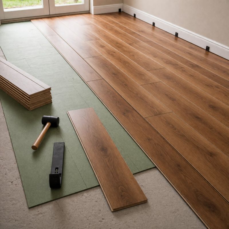 Laminate Floor Replacement in Holden, MA