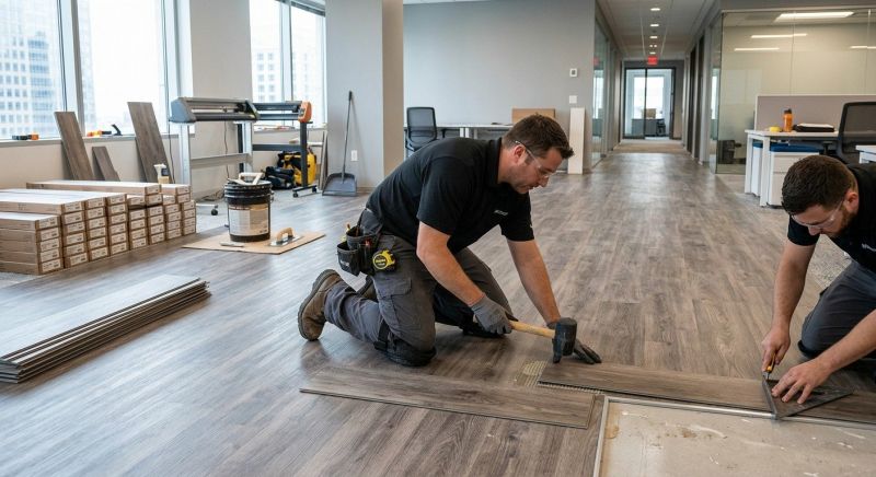 Linoleum Floor Installation in Leominster, MA