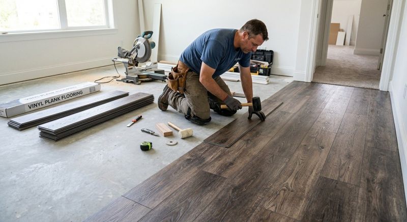 Linoleum Floor Installation in Worcester, MA