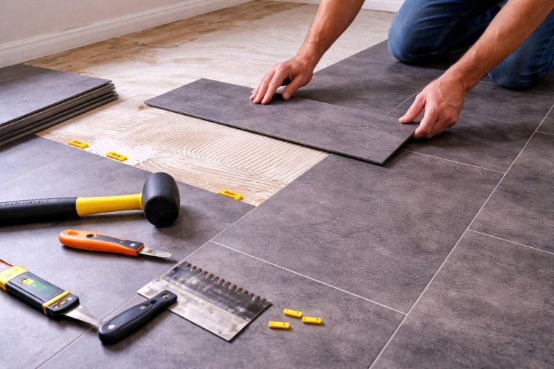Luxury Vinyl Tile Installation in Leicester, MA