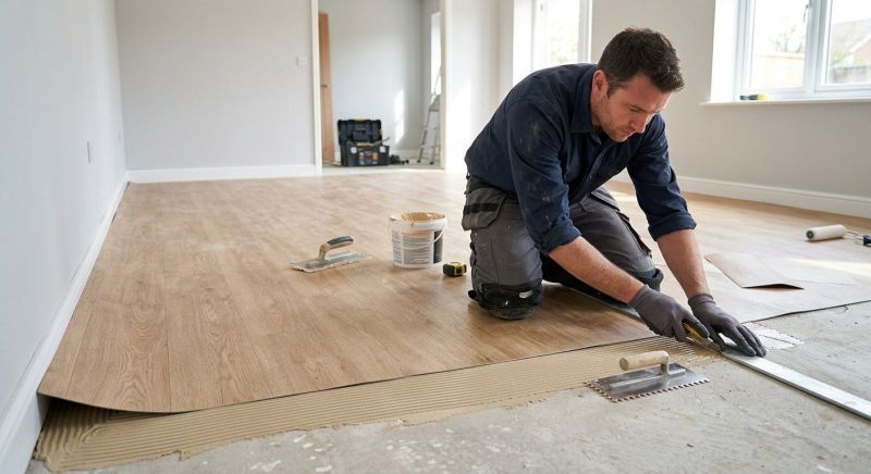 Sheet Flooring Installation in Douglas, MA