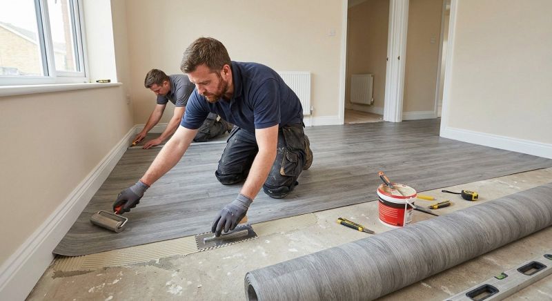 Sheet Flooring Installation in Southborough, MA