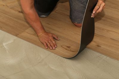 Sheet Linoleum Installation in Lancaster, MA