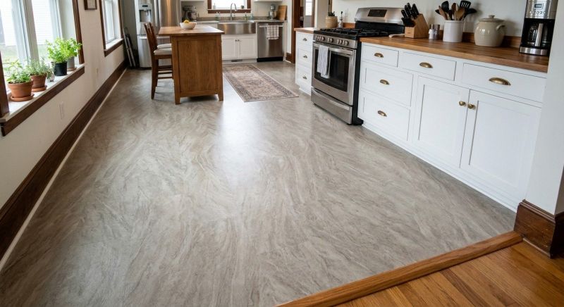 Sheet Linoleum Installation in Sharon, MA