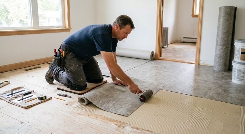 Sheet Vinyl Installation in Auburn, MA