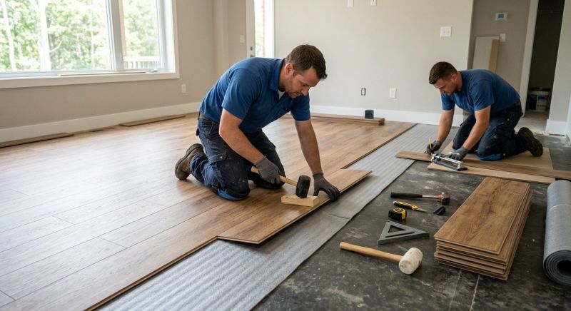 Vinyl Flooring Installation in Auburn, MA