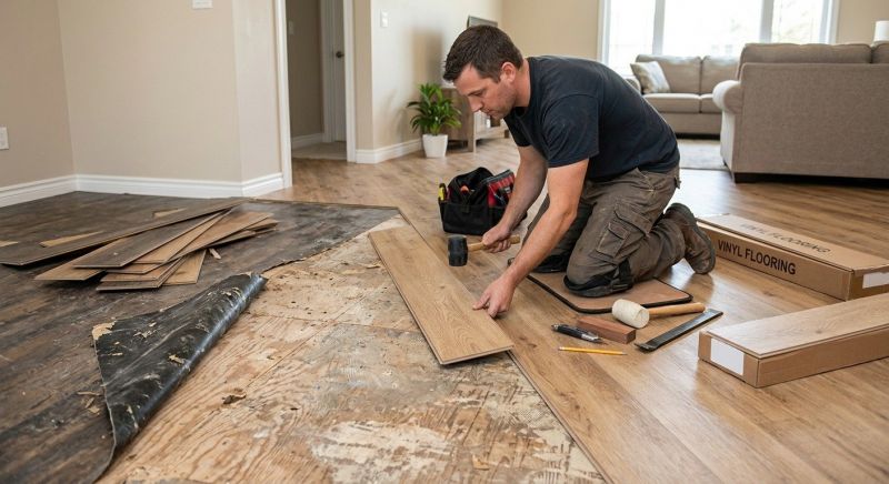 Vinyl Flooring Installation in East Walpole, MA