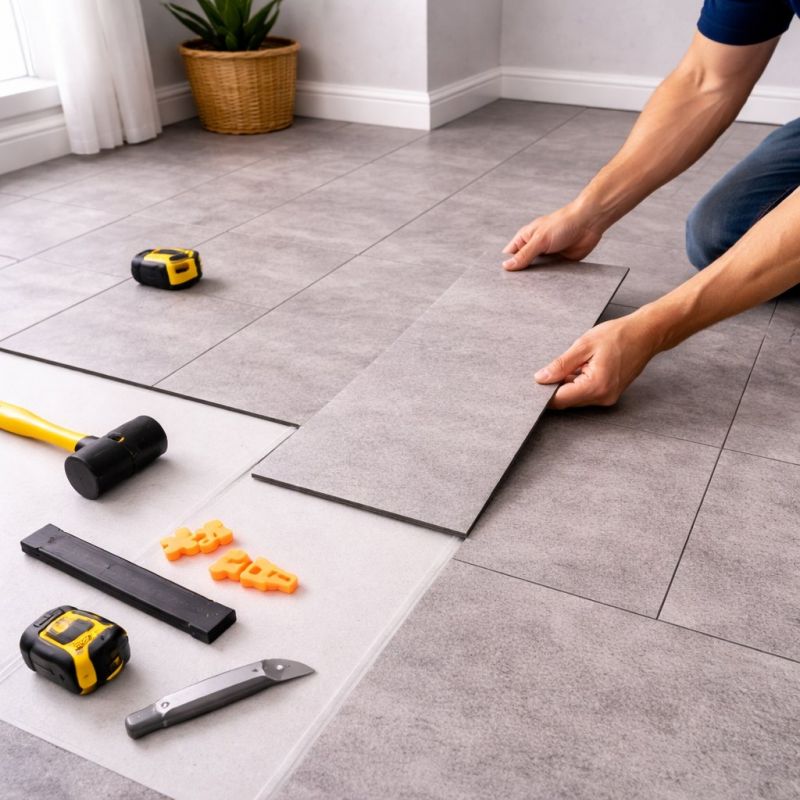 Vinyl Tile Installation in Westborough, MA
