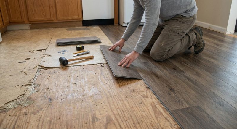 Vinyl Tile Replacement in Westborough, MA